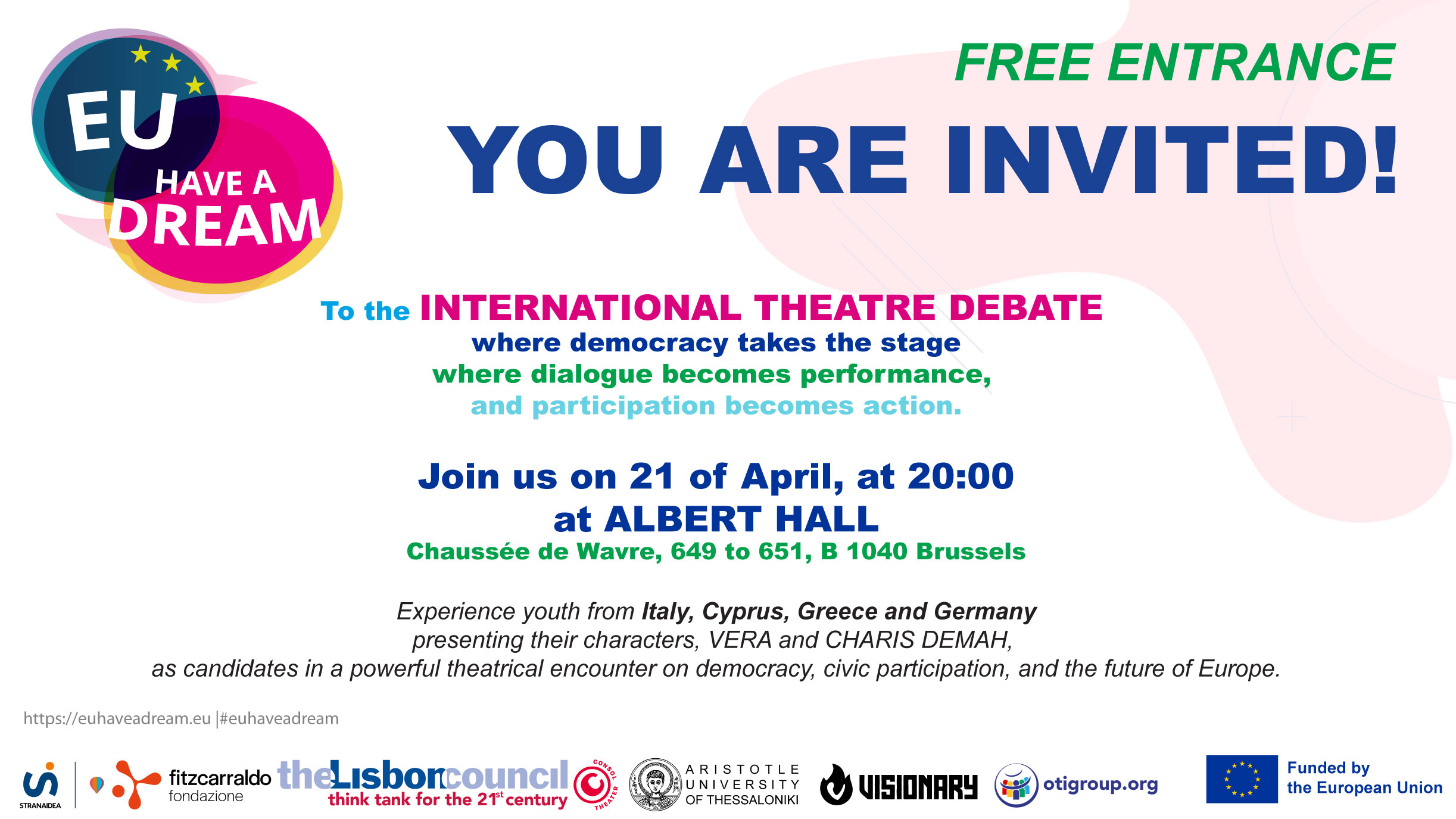 EUHAVEADREAM_INTERNATIONAL_THEATRE_DEBATE_INVITATION